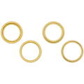 Back Camera Bezel Ring Only For iPhone 14 / 14 Plus (2 Piece Set) (Yellow) (10 Pack)