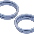 Back Camera Bezel Ring Only For iPhone 14 / 14 Plus (2 Piece Set) (Blue) (10 Pack)