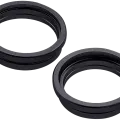 Back Camera Bezel Ring Only For iPhone 14 / 14 Plus (2 Piece Set) (Midnight) (10 Pack)