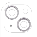 Back Camera Bezel Ring Only For iPhone 14 / 14 Plus (2 Piece Set) (Purple) (10 Pack)