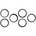 Back Camera Bezel Ring Only For iPhone 14 Pro / 14 Pro Max (3 Piece Set) (Deep Purple) (10 Pack)