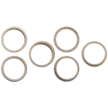 Back Camera Bezel Ring Only For iPhone 14 Pro / 14 Pro Max (3 Piece Set) (Gold) (10 Pack)