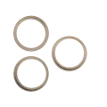 Back Camera Bezel Ring Only For iPhone 14 Pro / 14 Pro Max (3 Piece Set) (Gold) (10 Pack)