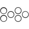 Back Camera Bezel Ring Only For iPhone 14 Pro / 14 Pro Max (3 Piece Set) (Space Black) (10 Pack)