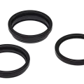 Back Camera Bezel Ring Only For iPhone 14 Pro / 14 Pro Max (3 Piece Set) (Space Black) (10 Pack)