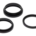 Back Camera Bezel Ring Only For iPhone 14 Pro / 14 Pro Max (3 Piece Set) (Space Black) (10 Pack)