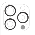 Back Camera Bezel Ring Only For iPhone 15 Pro (3 Piece Set) (Black Titanium) (10 Pack)