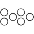 Back Camera Bezel Ring Only For iPhone 15 Pro (3 Piece Set) (Black Titanium) (10 Pack)