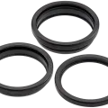 Back Camera Bezel Ring Only For iPhone 15 Pro (3 Piece Set) (Black Titanium) (10 Pack)