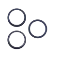 Back Camera Bezel Ring Only For iPhone 15 Pro (3 Piece Set) (Blue Titanium) (10 Pack)