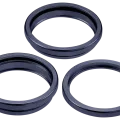 Back Camera Bezel Ring Only For iPhone 15 Pro (3 Piece Set) (Blue Titanium) (10 Pack)
