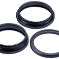 Back Camera Bezel Ring Only For iPhone 15 Pro (3 Piece Set) (Blue Titanium) (10 Pack)