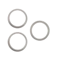 Back Camera Bezel Ring Only For iPhone 15 Pro (3 Piece Set) (Natural Titanium) (10 Pack)