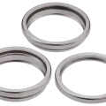 Back Camera Bezel Ring Only For iPhone 15 Pro (3 Piece Set) (White Titanium) (10 Pack)
