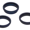 Back Camera Bezel Ring Only For iPhone 15 Pro Max (3 Piece Set) (Blue Titanium) (10 Pack)