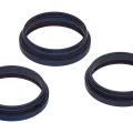 Back Camera Bezel Ring Only For iPhone 15 Pro Max (3 Piece Set) (Blue Titanium) (10 Pack)