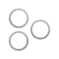 Back Camera Bezel Ring Only For iPhone 15 Pro Max (3 Piece Set) (Natural Titanium) (10 Pack)