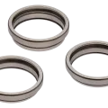 Back Camera Bezel Ring Only For iPhone 15 Pro Max (3 Piece Set) (Natural Titanium) (10 Pack)