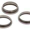 Back Camera Bezel Ring Only For iPhone 15 Pro Max (3 Piece Set) (Natural Titanium) (10 Pack)