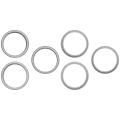 Back Camera Bezel Ring Only For iPhone 15 Pro Max (3 Piece Set) (White Titanium) (10 Pack)