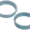 Back Camera Bezel Ring Only For iPhone 16 / 16 Plus (2 Piece Set) (Teal) (10 Pack)