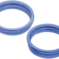 Back Camera Bezel Ring Only For iPhone 16 / 16 Plus (2 Piece Set) (Ultramarine) (10 Pack)