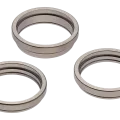 Back Camera Bezel Ring Only For iPhone 16 Pro / 16 Pro Max (3 Piece Set) (Natural Titanium) (10 Pack)
