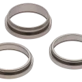 Back Camera Bezel Ring Only For iPhone 16 Pro / 16 Pro Max (3 Piece Set) (Natural Titanium) (10 Pack)