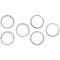 Back Camera Bezel Ring Only For iPhone 16 Pro / 16 Pro Max (3 Piece Set) (White Titanium) (10 Pack)