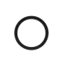 Back Camera Bezel Ring Only For iPhone 16e / 17e (Black) (10 Pack)