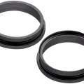 Back Camera Bezel Ring Only For iPhone 17 (2 Piece Set) (Black) (10 Pack)