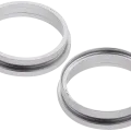Back Camera Bezel Ring Only For iPhone 17 (2 Piece Set) (White) (10 Pack)