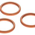 Back Camera Bezel Ring Only For iPhone 17 Pro / 17 Pro Max (3 Piece Set) (Cosmic Orange) (10 Pack)