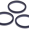 Back Camera Bezel Ring Only For iPhone 17 Pro / 17 Pro Max (3 Piece Set) (Deep Blue) (10 Pack)