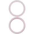 Back Camera Bezel Ring Only For iPhone 17e (Soft Pink) (10 Pack)