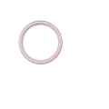Back Camera Bezel Ring Only For iPhone 17e (Soft Pink) (10 Pack)