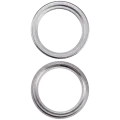 Back Camera Bezel Ring Only For iPhone Air (Cloud White) (10 Pack)