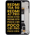 LCD Assembly With Frame For Xiaomi Redmi 15A 5G / Redmi A7 Pro / Poco C81 / Poco C81 Pro / Poco C81X / Redmi R70m / Redmi R70 (Refurbished) (All Colors)