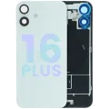 Back Glass w/ MagSafe Magnet & NFC For iPhone 16 Plus (Service Pack) (White)
