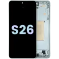 OLED Assembly With Frame For Samsung Galaxy S26 5G (Service Pack) (White)