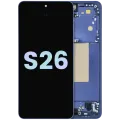 OLED Assembly With Frame For Samsung Galaxy S26 5G (Service Pack) (Cobalt Violet)