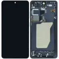 Дисплейний модуль (OLED) з рамкою для Samsung Galaxy S26 Ultra 5G (Service Pack) (Titanium Black)