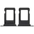 Dual Sim Card Tray For iPhone 16e / 17e (Black)