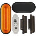 Sidekey Button Set For Watch Series Ultra(1st Gen) / Ultra (2nd Gen) / Ultra (3rd Gen) (49MM) (Orange / Black) (5 Piece Set)