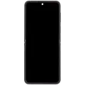 Inner OLED Assembly With Frame Compatible For Samsung Galaxy Z Flip 7 FE 5G (F761) (US & International) (Refurbished) (Black)