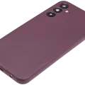 Back Cover With Camera Lens For Samsung Galaxy A14 4G (A145 / 2023) (No Logo) (Aftermarket Plus) (Dark Red)