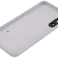Back Cover With Camera Lens For Samsung Galaxy A14 4G (A145 / 2023) (No Logo) (Aftermarket Plus) (Silver)