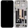 OLED Assembly With Frame For Nothing Phone (4a) (Refurbished) (White)