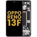 OLED Assembly With Frame For Oppo Reno13 F 4G / 5G (Refurbished) (Graphite Grey)