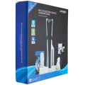 DOBE TP5-3532D Multifunctional Cooling & Charging Stand For PlayStation 5 / PlayStation 5 Slim / PlayStation 5 Pro (White)